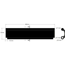 Guma łącząca kosze – długa – element gumowy produkcji KiJ | producent KiJ