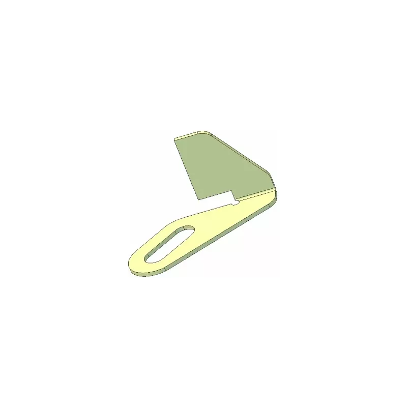 Zgarniacz metalowy lewy – zgarniacz do maszyn Grimme | zamiennik Grimme 015.11860 | producent KiJ