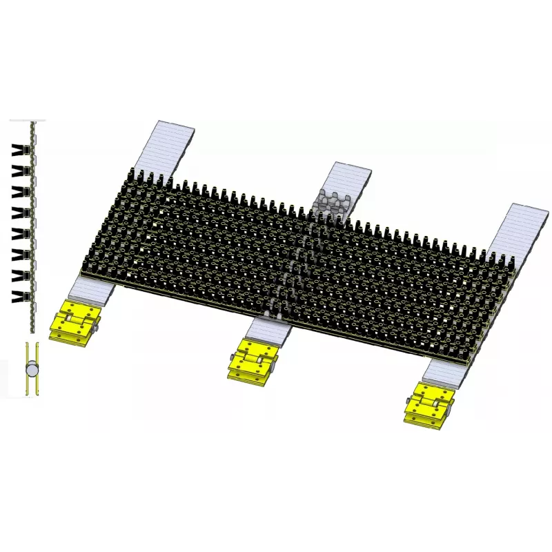 Taśma łęciniak DR 1500 na 3 pasach – taśma do kombajnu ziemniaczanego Grimme DR 1500 | zamiennik Grimme 300.18407, 300.25773, 300.18646 | producent KiJ