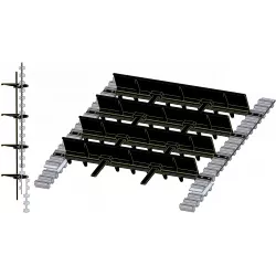 Taśma łęciniak z łopatami SE 70-20 – taśma do kombajnu ziemniaczanego Grimme SE 70-20 | zamiennik Grimme 300.29377, 300.29280 | producent KiJ