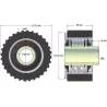 Rolka numer 135 – rolka stalowo-gumowa Ø120 mm | producent KiJ