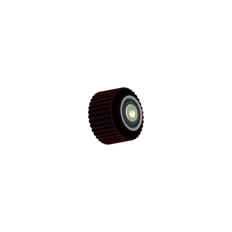 Rolka numer 204 – rolka podporowa stalowo-gumowa Ø90 mm do maszyn ROPA | zamiennik ROPA 252079 | producent KiJ