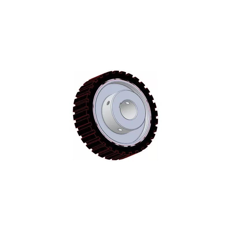 Rolka numer 333 – rolka Ø220 mm do maszyn Wuhlmaus | producent KiJ