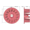 Rolka numer 76 – rolka napędowa żeliwna Ø158 mm | producent KiJ