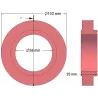 Rolka numer 177 – rolka prowadząca Ø102 mm | zamiennik 035737 | producent KiJ