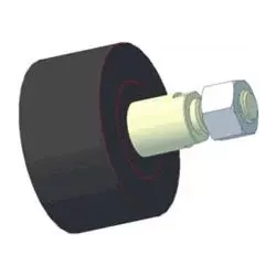 Rolka numer 147 – rolka gumowa Ø80 mm do maszyn Amac | zamiennik Amac 10.39.00 | producent KiJ