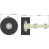 Rolka numer 180 – rolka gumowa Ø80 mm | producent KiJ