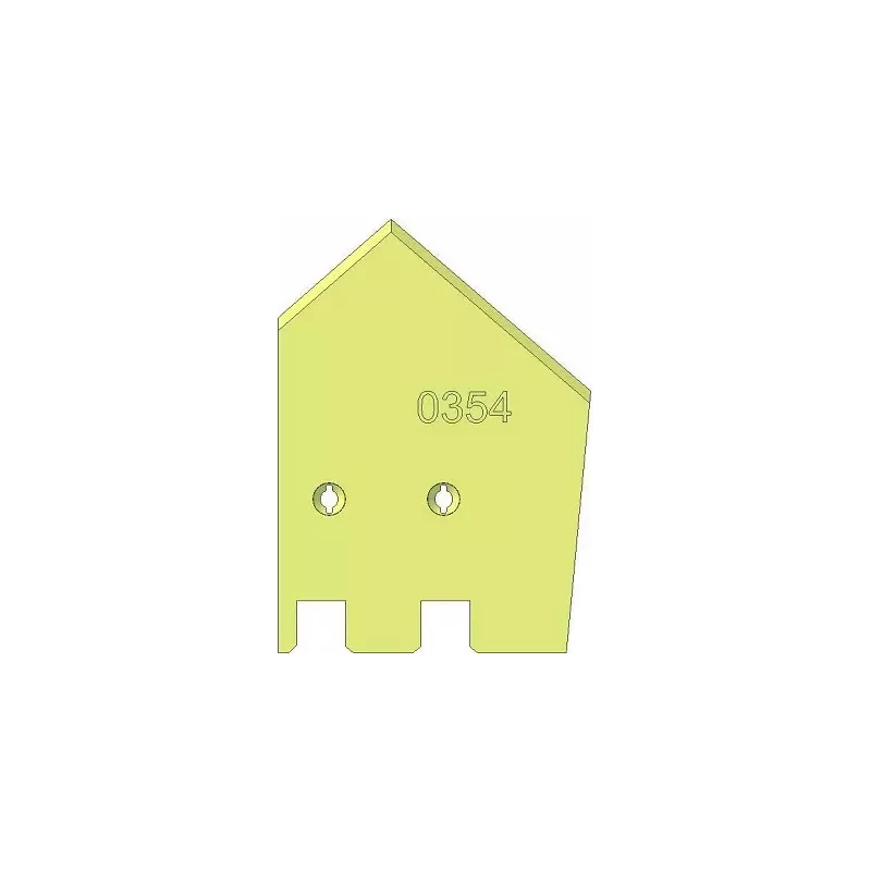 Lemiesz prawy 6-190-265P do kombajnu ziemniaczanego Grimme | zamiennik Grimme 089.00354 | producent KiJ