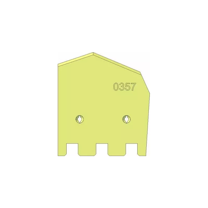 Lemiesz prawy 6-235-265P – lemiesz do kombajnów ziemniaczanych Grimme | zamiennik Grimme 089.00357 | producent KiJ