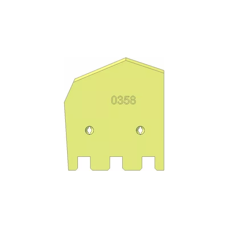 Lemiesz lewy 6-235-265L do kombajnu ziemniaczanego Grimme | zamiennik Grimme 089.00358 | producent KiJ