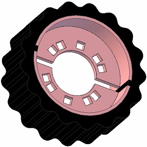 Reibantrieb (Nummer- 237) Teilung 35 mm